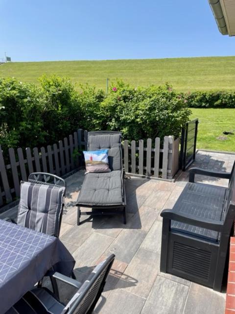 !!!Neu!!! Bungalow Juist In Norddeich 150 M Vom Strand Exterior foto